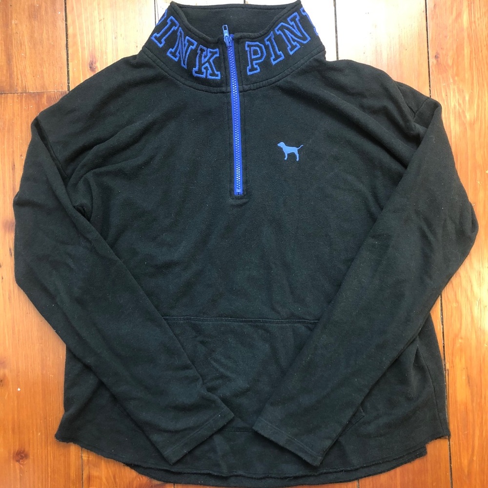 PINK Pull Over Quarter Zip